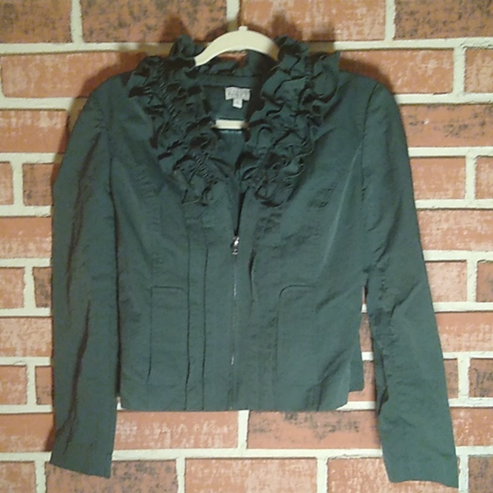 Keren Hart Forest green jacket